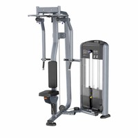 Máquina Comercial de Deltoides Posterior y Pectorales con Peso de 100 kg, Equipo de Entrenamiento de Fuerza con Carga de Pernos para Gimnasio y Fitness