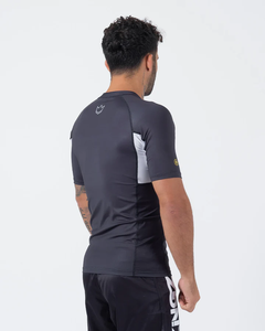 High Quality OEM Compression MMA Rash Guard with Spandex/Polyester Material Custom Design for <b>Men's</b> Adult Optimal Performance - Product Image 3