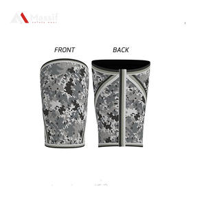 Support de genou de sport de taille personnalisée, Compression de tricot, genouillère de course - Product Image 6