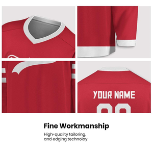 Maillot de hockey sur glace de haute qualité, dernier design, personnalisable pour équipe sportive, à prix bas, vente en gros - Product Image 6