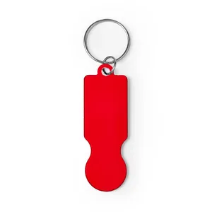 Portachiavi Personalizzato in Echinacea Riciclata, Gadget Promozionale Personalizzabile con Moschettone - Product Image 4