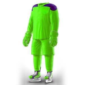 Uniforme de hockey sur glace pour hommes à prix ajustable, anti-rides, qualité supérieure, léger, entièrement personnalisable - Product Image 4