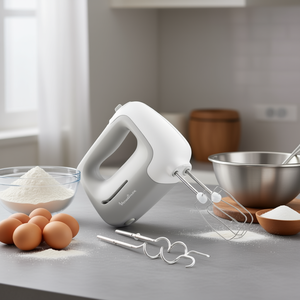 Pour Moulinex HM450B10 450W Préparateur Alimentaire Mixeur Gris et Blanc - Product Image 3