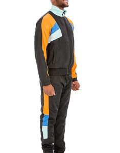 Ensemble de survêtements coupe-vent personnalisés, style tendance, unisexe, coupe-vent imperméable d'été, ensemble 2 pièces pour hommes - Product Image 5