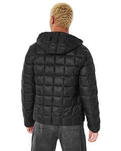 Wholesale Men's Hooded <b>Puffer</b> <b>Jackets</b> With Side Pockets <b>Cheap</b> Price With High Quality Bubble <b>Jacket</b> Men's Customize Logo - Product Image 2