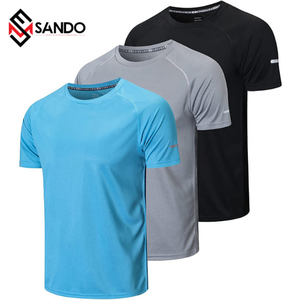 Wholesale Best Price Breathable Quick-Dry Stretchable Men's Gym T-<b>Shirt</b> <b>Moisture</b> <b>Wicking</b> Activewear Tank Tops for Fitness - Product Image 5