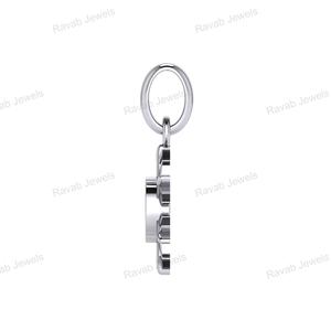 Haute qualité 925 argent Sterling flocon de neige pendentif solide 5mm lunette réglage à la mode lait maternel résine résultats de bijoux grands cadeaux - Product Image 5