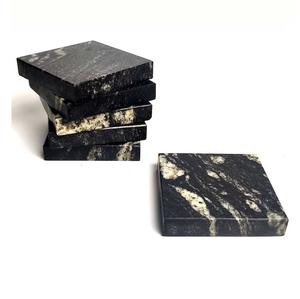 Posavasos de piedra al por mayor esteras y almohadillas de forma cuadrada para mesa de comedor y cocina uso decorativo para el hogar - Product Image 4