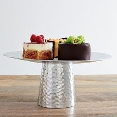 Sleek Durable Metal <b>Cake</b> <b>Stand</b> With Non Slip Feet And Smooth Surface Ideal For Displaying <b>Tiered</b> <b>Cakes</b> At Any Elegant Gathering - Product Image 5