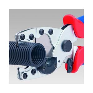 Coupe-tuyaux Knipex pour tuyaux composites et tubes de protection, poignées galvanisées avec poignées multi-composants - Product Image 2