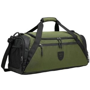Sac de sport fitness avec séparation sec/humide pour hommes et femmes, idéal pour la randonnée, le camping, les voyages, le yoga, en polyester avec doublure. - Product Image 1