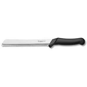Cuchillo de Cocina CASA de Acero Inoxidable Negro y Cromado con Hoja para Pan de 20 cm BV90810 - Product Image 2