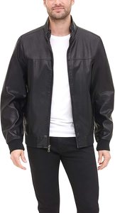 Chaqueta de moto de cuero para hombre a prueba de viento de moda de alta calidad chaqueta de cuero genuino para hombre europeo de talla grande - Product Image 4