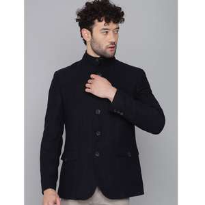 Unique Design <b>Black</b> <b>Mens</b> <b>Casual</b> <b>Blazer</b> Versatile Style Jacket For Smart <b>Casual</b> Occasions Available At Wholesale Price - Product Image 1