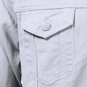 Veste en jean pour homme de haute qualité, design personnalisé, services OEM, col montant, saison hivernale, séchage rapide, respirant, coton/polyester - Product Image 4