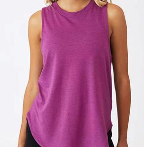 Date meilleure qualité femmes débardeur Gym entraînement sans manches Fitness porter femmes débardeur pour vêtements de sport femmes - Product Image 5