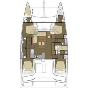 Catamarán Dufour 48 con Cabina - Product Image 1