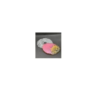 Sous-verre en résine époxy, couleur noire, feuille d'or, finition solide, produit phare pour la fourniture directe d'usine, sous-verre en résine époxy de qualité supérieure - Product Image 4