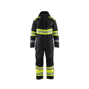 Uniforme de Trabajo de Primavera/Otoño, Ropa de Protección Laboral, Resistente al Fuego, Transpirable, de Poliéster, Alta Visibilidad, Unisex - Product Image 1