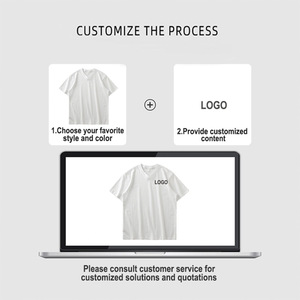 <span class=keywords><strong>2025</strong></span> Hot Bán 100% Cotton Thoáng Khí V Cổ T-Shirts Cho Nam Giới Màu Sắc Giản Dị Trọng Lượng Nhẹ 180Gram Dệt Kim Quá Khổ Phù Hợp - Product Image 6