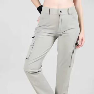 Pantalon cargo pour femme de qualité supérieure-confortable et fonctionnel-parfait pour un usage quotidien et les activités de plein air - Product Image 1
