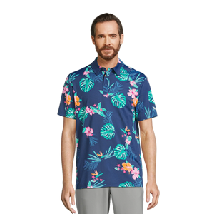 Polos de talla grande estampados cómodos y de lujo para hombre, precio al por mayor, polos informales de talla personalizada para hombre de Bangladesh - Product Image 5
