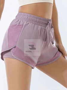Pantalones Cortos Deportivos de Doble Capa para Correr al Aire Libre, Fitness y Deportes - Product Image 2