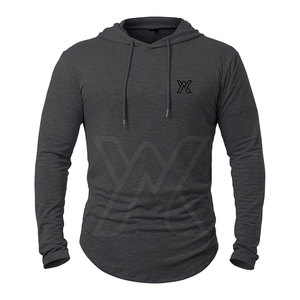 Pakistan Manufactured 100% Cotton Winter Men's Gym Hoodies Solid Custom Printed Logo Breathable Quick Dry Eco-Friendly High - Product Image 1
