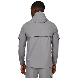 Nouveauté 2023 – Veste Softshell Homme Personnalisée Style Urbain, Imperméable et Coupe-Vent, en Toile Épaisse avec Col Montant et Poches Zippées - Product Image 3