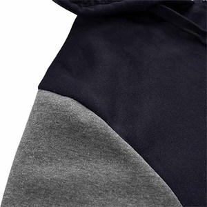 Sweat à capuche zippé intégral en molleton technique pour homme, 69 % coton, 31 % polyester, design OEM, collection hiver, vente en gros, envoyé par Dress Sports - Product Image 5