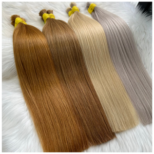 Vente en gros d'extensions de cheveux humains vierges vietnamiennes 100% droites en vrac 10-30 pouces 1kg vendeurs de Michair - Product Image 3