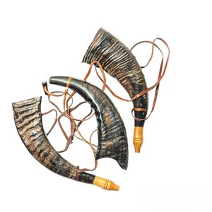 Corne à souffler viking polie de haute qualité, artisanat naturel écologique pour la maison ou le restaurant à bas prix - Product Image 1