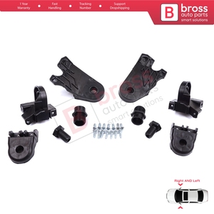 Soporte de Reparación para Faro Delantero BHL580, Juego de Pestañas de Montaje para Lado Izquierdo y Derecho para Clase C W205 C205 S205 A205 2013-2023 A2058200514 - Product Image 5