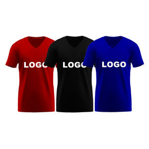 Camisetas de poliéster para hombre, ropa informal de tela suave duradera, OEM, ODM, directo de fábrica, proveedor al por mayor, logotipo personalizado - Product Image 2