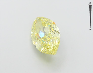 Aniva Jewels IGI GIA ได้รับการรับรองว่าเป็นเพชร1.12ct สีเหลืองแฟนซีสำหรับการทำเครื่องประดับเพชรหลวม - Product Image 2
