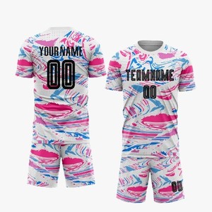Nouveaux derniers designs personnalisés Kits de maillot pour hommes de haute qualité Ensemble de vêtements de football de club d'équipe Maillot de football de football Ensembles d'uniformes de football - Product Image 6