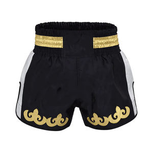 กางเกงขาสั้นซ้อมมวยแบบไทยสำหรับต่อสู้ผ้าซับลิเมชันขนาดพิเศษ - Product Image 1