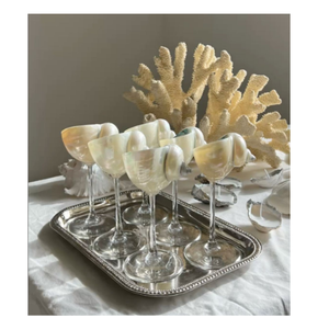 Verres à coquillages Vietnam Artisanat unique en verre à coquillages pour la décoration intérieure Centres de table de mariage et exportation de cadeaux du Vietnam - Product Image 1