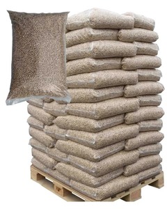 Granulés de bois, granulés de combustible, briquettes beiges, en vrac, en sacs, pour le chauffage des poêles et l'utilisation industrielle - Product Image 2