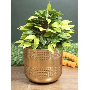 Macetero Decorativo de Aluminio Hecho a Mano, Ecológico, para Interiores y Exteriores, Decoración de Jardín y Paisaje - Product Image 3