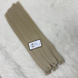 Cheveux naturels Remy de couleur cendré de 20 pouces trame plate de qualité de luxe sans perte ni enchevêtrement origine vietnamienne - Product Image 4