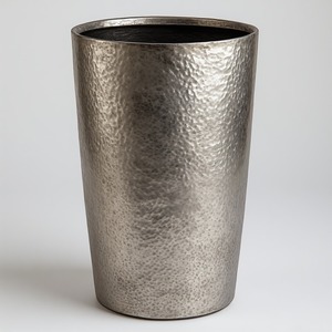 Classic Polished Glossy Decorative Metal <b>Planter</b> Perfectly Crafted For Seasonal <b>Outdoor</b> Garden Styling And Premium Decoration - Product Image 2