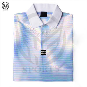 Alta calidad 100% PK-algodón de manga corta para hombre marca personalizada para polo con patrón sólido precio de fábrica tela de punto - Product Image 4