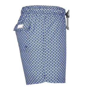 Shorts de bain pour hommes à taille élastique personnalisée avec cordon de serrage, course à pied, 100% polyester, shorts de bain, service OEM, respirant et à séchage rapide - Product Image 4