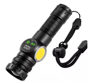 Chăm sóc 4 năm chế độ có thể sạc lại ngọn đuốc với bốn chế độ COB sidelight có thể được sử dụng cho cắm trại trekking thám hiểm hang động - Product Image 1