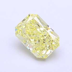 Cushion - Diamante Cultivado en Laboratorio de Color Amarillo Intenso Fantasía VS1 de 1.53 ct - Product Image 1