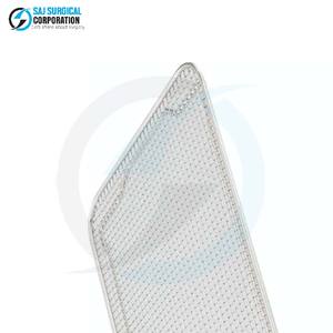 Solo Tapa para Cesta de Esterilización Médica Manual de Acero Inoxidable con Base Plana para una Esterilización y Almacenamiento Seguros de Instrumentos - Product Image 5