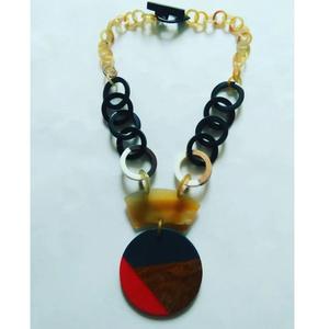 Collar de moda de cuerno de búfalo hecho a mano de estilo Vintage joyería Bohemia étnica Natural para mujeres con diseño de declaración Tribal - Product Image 1