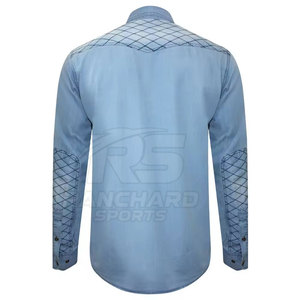 Men Lightweight <b>Jeans</b> Shirt <b>Soft</b> Cotton Casual Shirt Men Classic Style <b>Jeans</b> Shirt Long Sleeve Street Top - Product Image 2