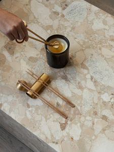 Accesorios para velas con tema fresco Dipper Snuffer Candle Wick Trimmer Candle Scissors Hook Tool Set con bandeja - Product Image 4